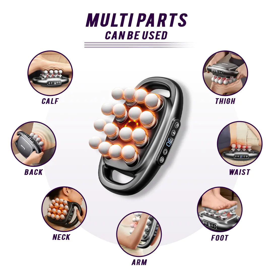 Multi-Head Muscle Massage Gun