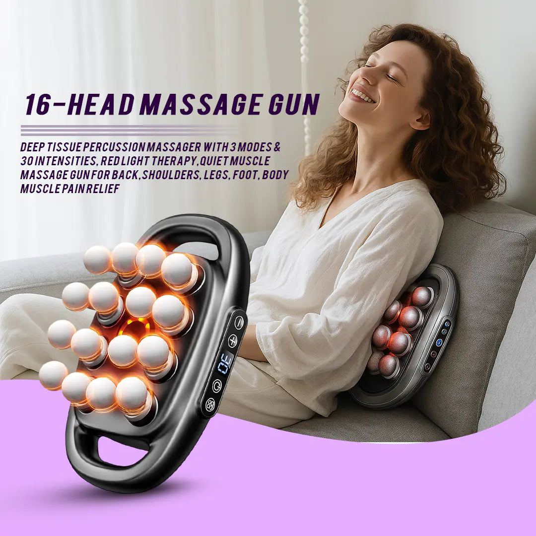Multi-Head Muscle Massage Gun