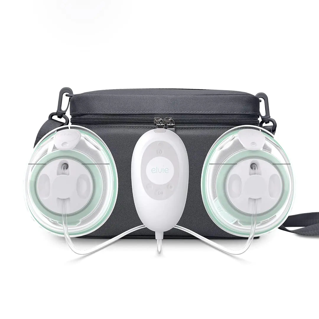Elvie Stride Pus- Hospital-Grade App-Controlled Breast Pump | Hands-Free Wearable Ultra-Quiet Electric Breast Pump