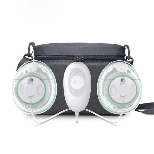 Elvie Stride Pus- Hospital-Grade App-Controlled Breast Pump | Hands-Free Wearable Ultra-Quiet Electric Breast Pump